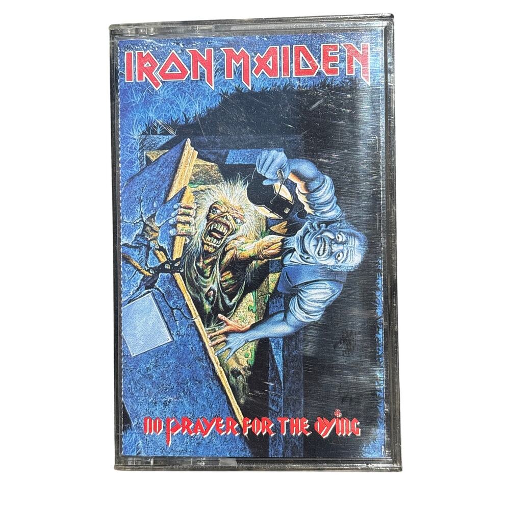 Iron Maiden - No Prayer for the Dying 1990 Cassette ORIGINAL ET46905 TAPE Epic